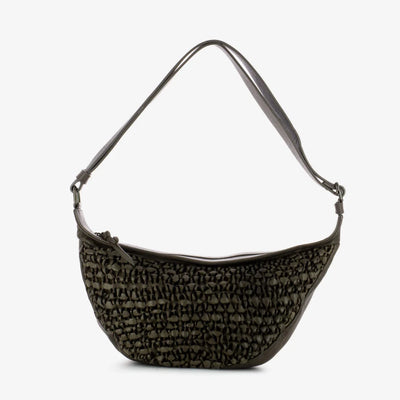 Borsa a Spalla Reptile's House Riccio Kaki