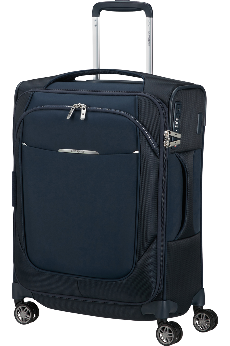 Valigia da Cabina Morbida Espandibile Samsonite Re-Lite Spinner 55 cm Midnight Blue