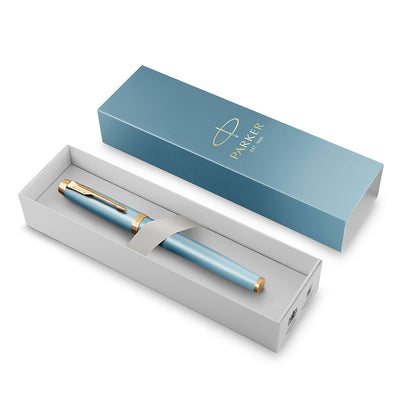 Penna Roller Parker IM Writing Rituals Green CT in Metallo con Punta Fine e Inchiostro Nero
