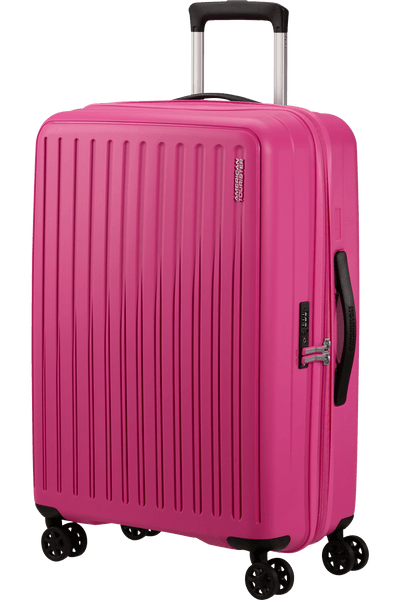 Valigia Media American Tourister Rejoy Spinner 68 cm con TSA Hawaiian Pink