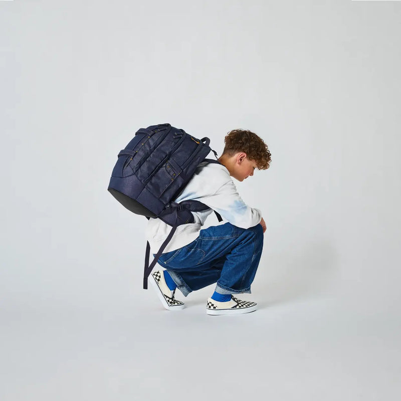 Pack Set Satch SPECIAL EDITION con Zaino Pack Denim Blue