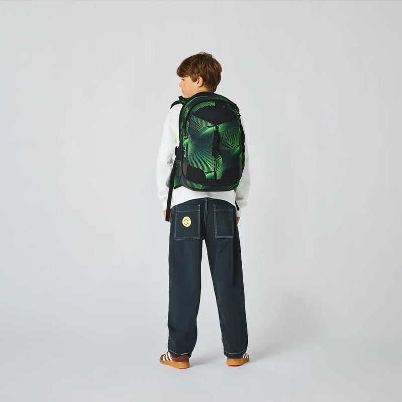 Zaino Satch Match Seismic Green