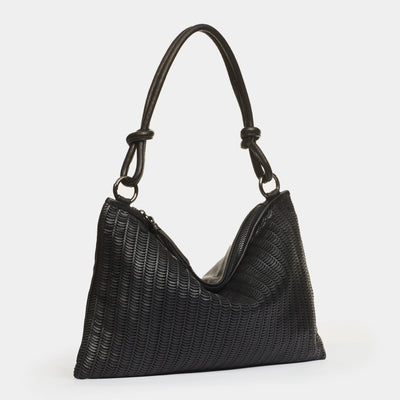 Borsa a Spalla Reptile's House Lune Nero