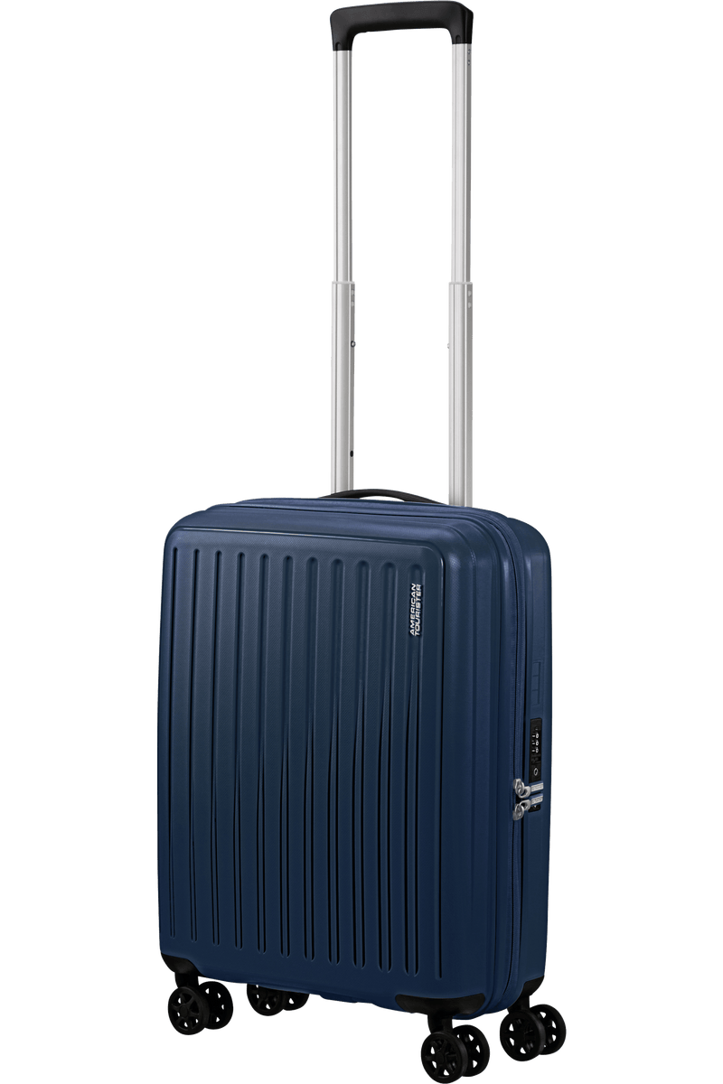 Valigia da Cabina American Tourister Rejoy Spinner 55 cm con TSA Navy Blue
