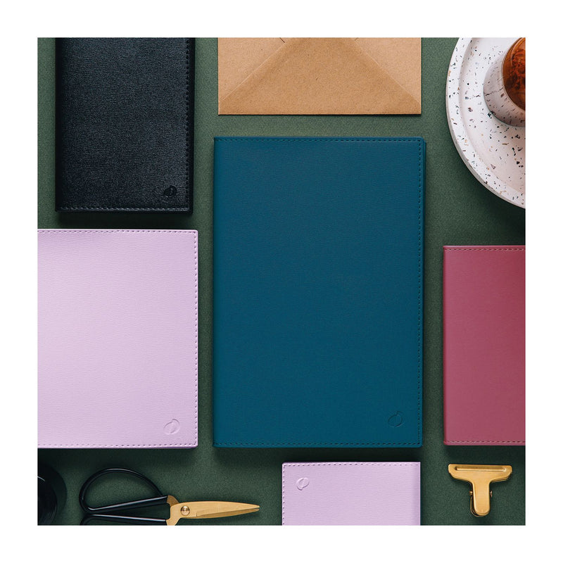 Agenda 13 Mesi Settimanale Quo Vadis Presidente Soho 2026 Blu Acciaio in Carta Avorio 21 x 27 cm