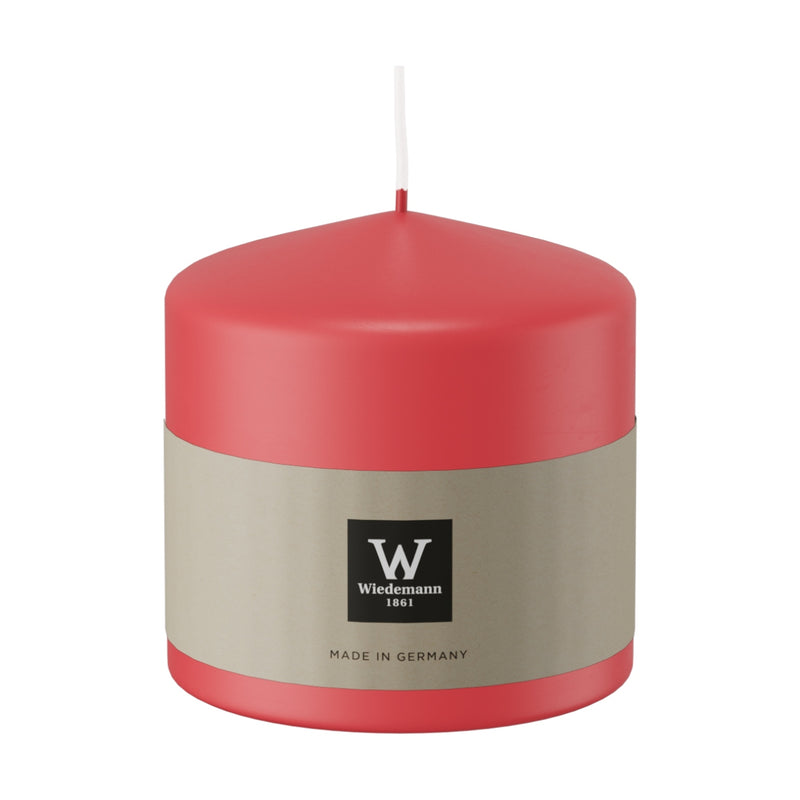 Candela Moccolo Laccato Lampone 9,8 x 10 cm