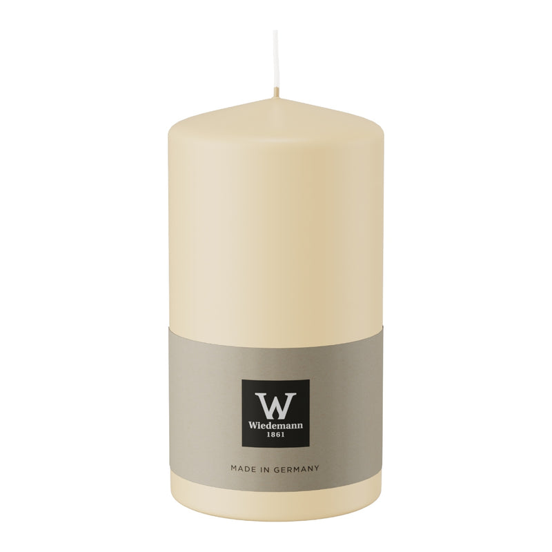 Candela Moccolo Laccato Panna 6,8 x 13 cm