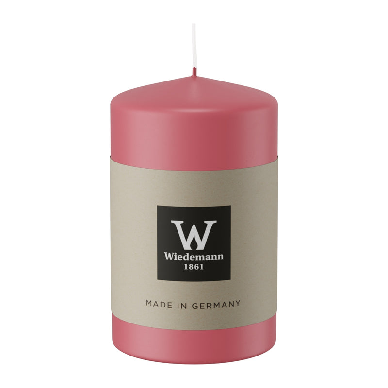 Candela Moccolo Laccato Rosa Fragola 4,8 x 6 cm