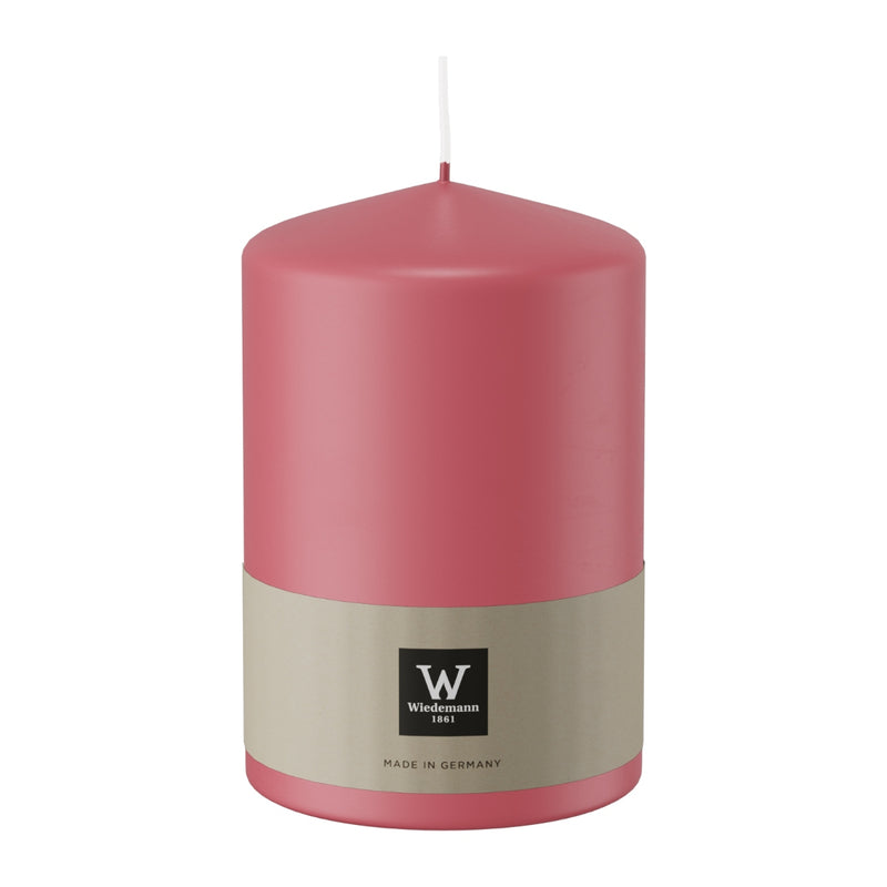 Candela Moccolo Laccato Rosa Fragola 9,8 x 15 cm