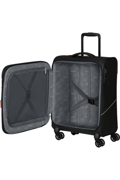 Valigia Morbida da Cabina Espandibile American Tourister SummerRide Spinner con TSA Black