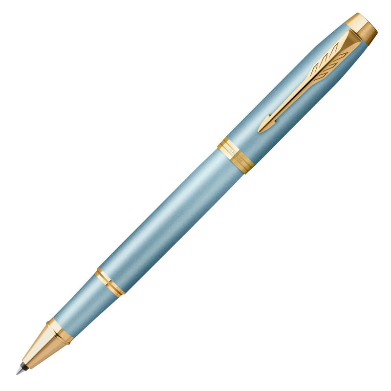 Penna Roller Parker IM Writing Rituals Green CT in Metallo con Punta Fine e Inchiostro Nero