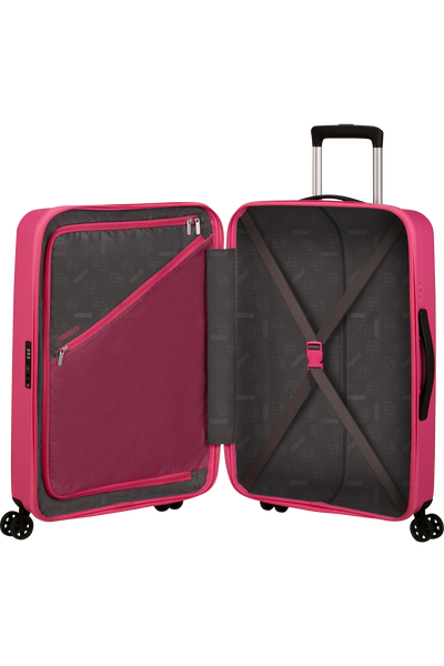 Valigia Media American Tourister Rejoy Spinner 68 cm con TSA Hawaiian Pink