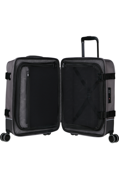 Valigia Morbida da Cabina American Tourister Urban Track Spinner con TSA Dark Grey