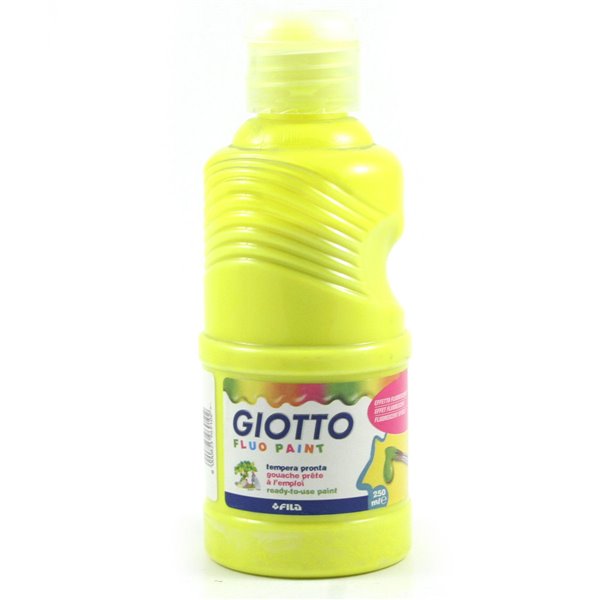Tempera Giotto Fluo 250 ml Giallo