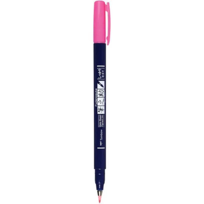 Pennarello Marker Calligrafico Tombow Fudenosuke Hard Rosa