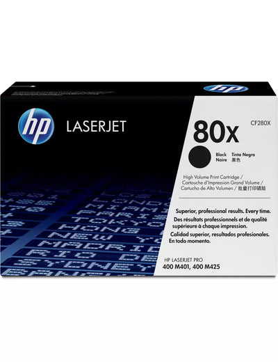 Toner Originale HP 80X Nero