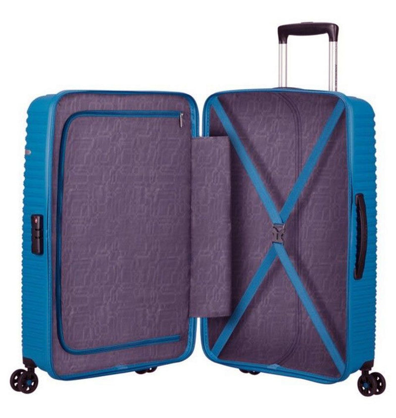 Valigia 4 Ruote Lift Off American Tourister Grande con TSA Coronet Blue