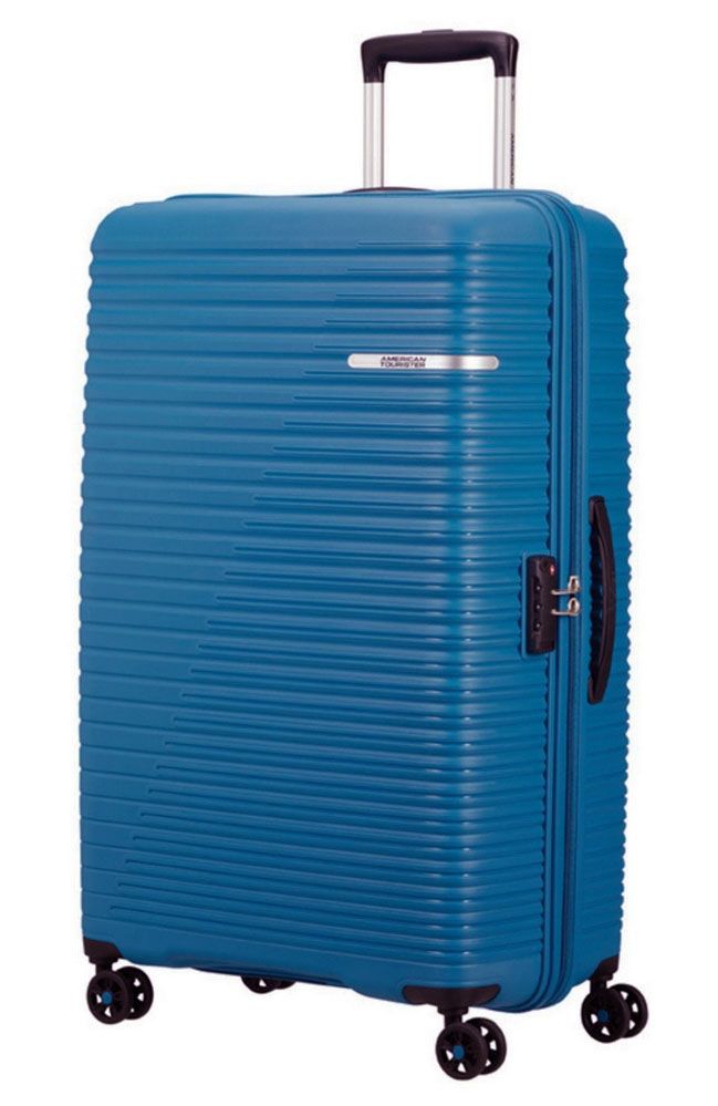 Valigia 4 Ruote Lift Off American Tourister Grande con TSA Coronet Blue