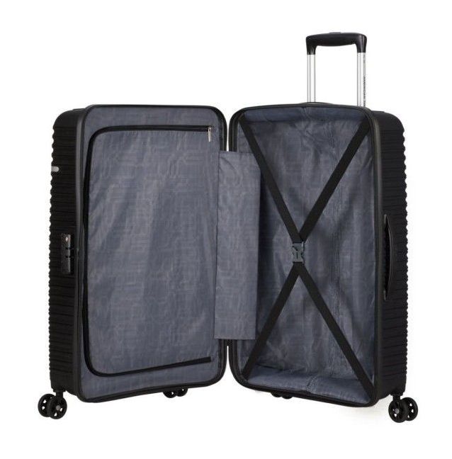 Valigia 4 Ruote Lift Off American Tourister Grande con TSA Nero