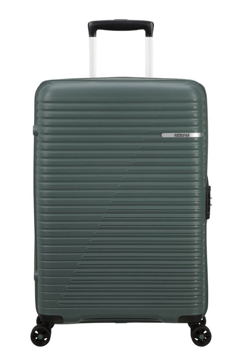 Valigia 4 Ruote Lift Off American Tourister Media con TSA Dark Olive