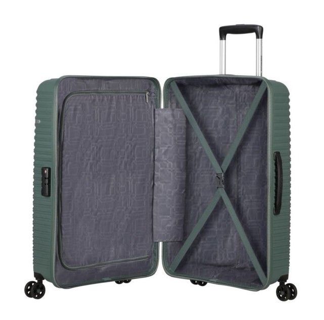 Valigia 4 Ruote Lift Off American Tourister Media con TSA Dark Olive