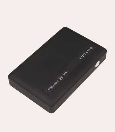 Power Bank Tucano per Laptop 20K 65W Nero