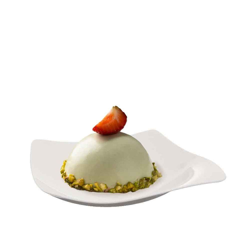 Contenitori Finger Food in Plastica 100% Biocompostabile Bianco - 20 pezzi