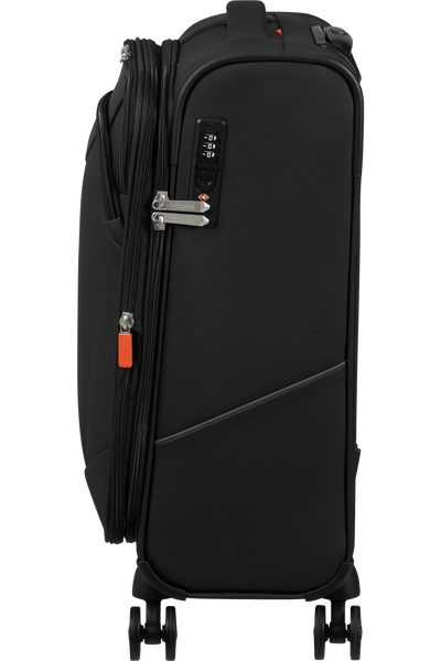 Valigia Morbida da Cabina Espandibile American Tourister SummerRide Spinner con TSA Black