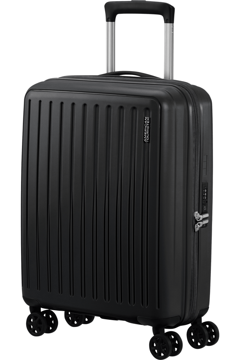 Valigia da Cabina American Tourister Rejoy Spinner 55 cm con TSA True Black