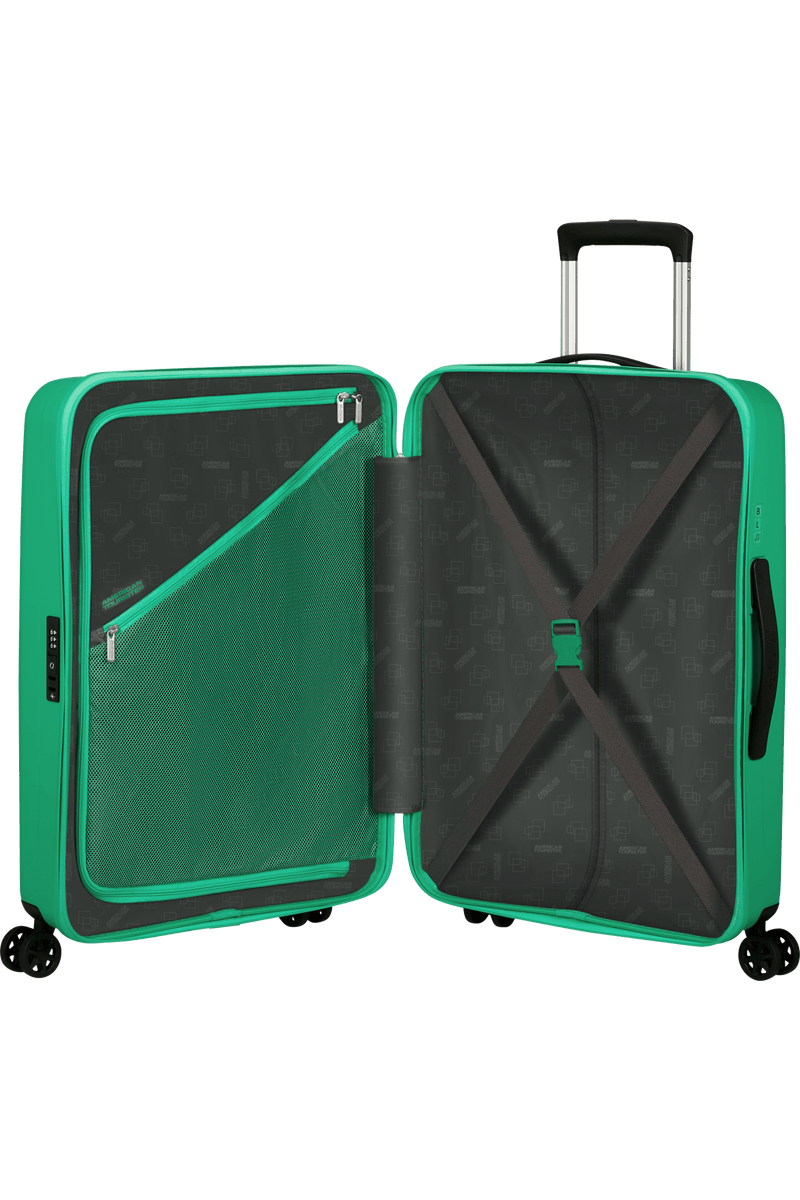Valigia Media American Tourister Rejoy Spinner 68 cm con TSA Jade Green