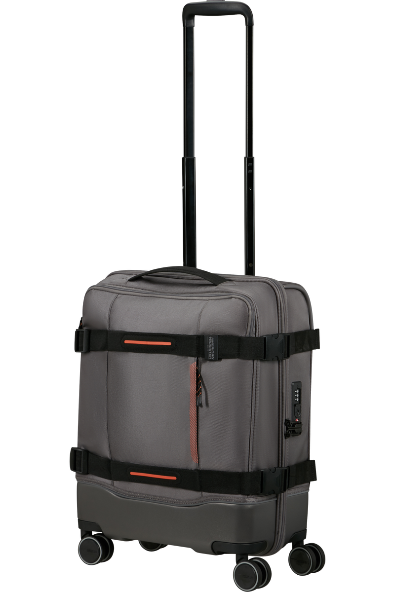 Valigia Morbida da Cabina American Tourister Urban Track Spinner con TSA Dark Grey