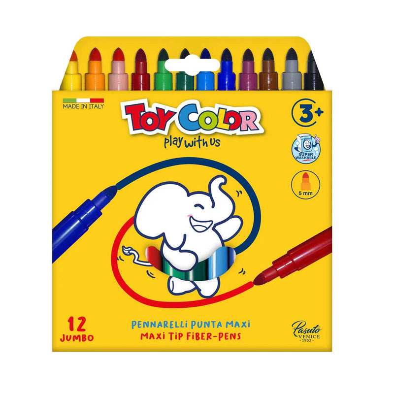 Pennarelli Toycolor Jumbo - 12 pezzi