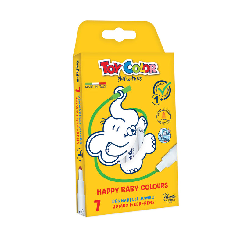 Pennarelli Toycolor Happy Baby Colours - 7 pezzi