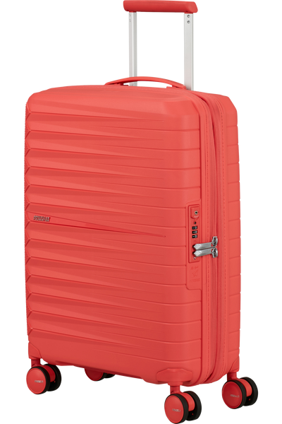 Valigia da Cabina Espandibile American Tourister Fastforward Spinner con TSA 55 cm Sunset Coral
