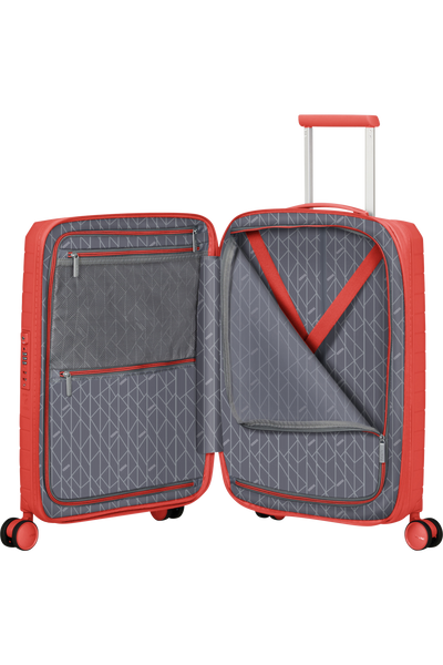 Valigia da Cabina Espandibile American Tourister Fastforward Spinner con TSA 55 cm Sunset Coral
