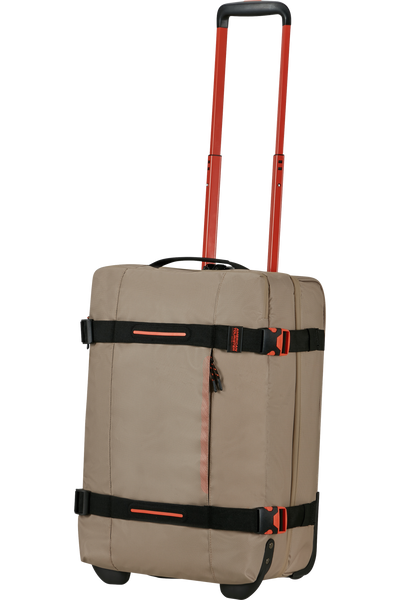 Borsone con Ruote American Tourister Urban Track S Coated Beige e Orange