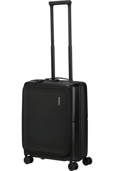Valigia da Cabina Espandibile American Tourister DashPop Easy Access Spinner 55 cm con Porta PC 15,6'' True Black