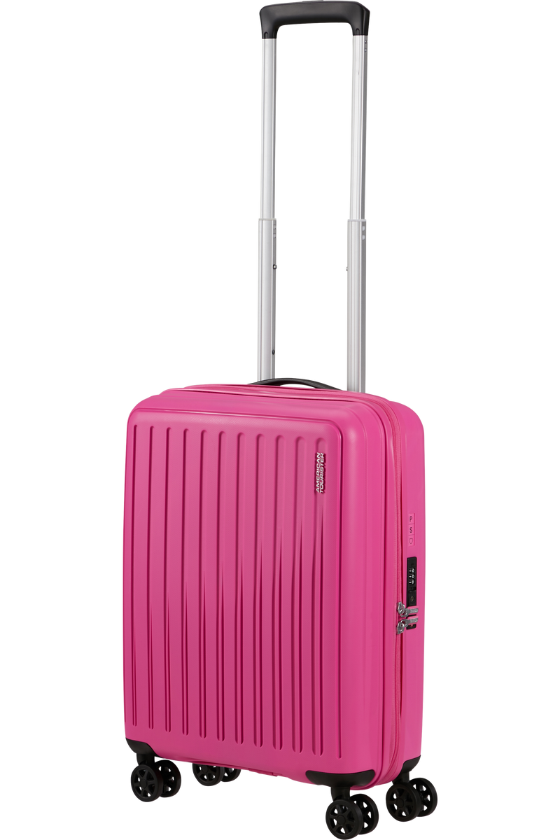 Valigia da Cabina American Tourister Rejoy Spinner 55 cm con TSA Hawaiian Pink
