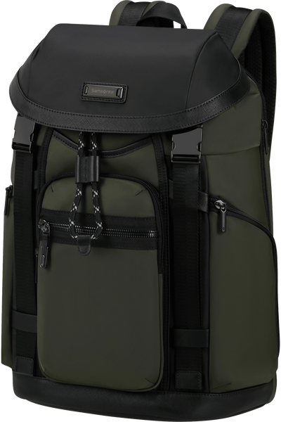 Zaino Porta PC 15,6'' Samsonite Relyon con Flap Green
