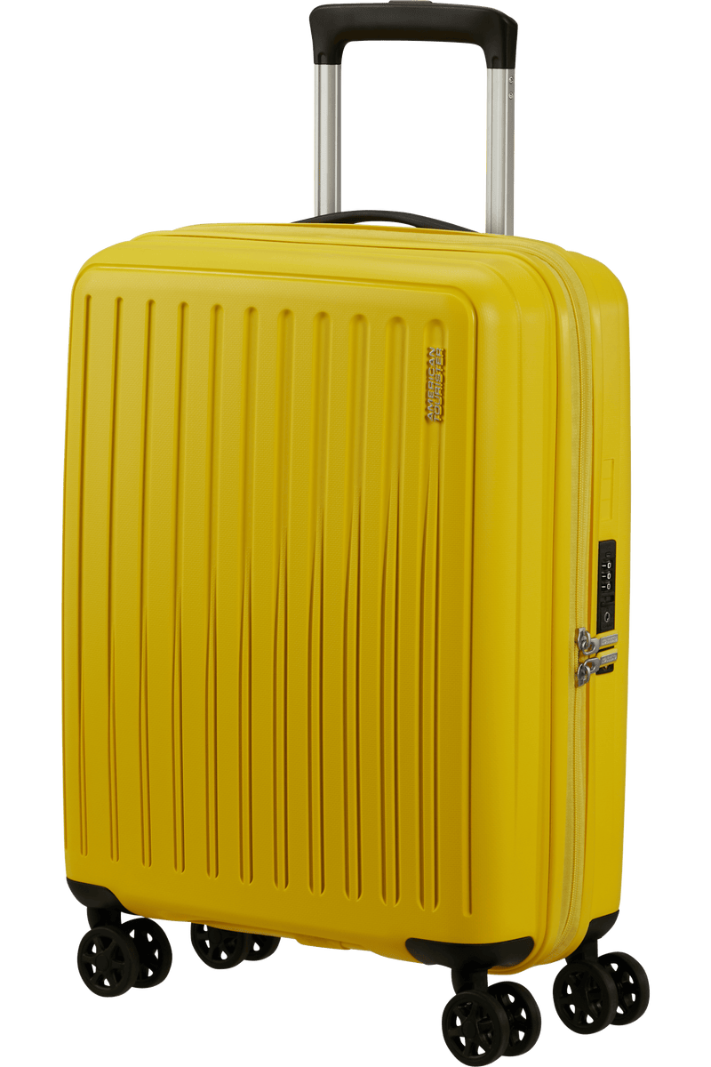 Valigia da Cabina American Tourister Rejoy Spinner 55 cm con TSA Electric Yellow