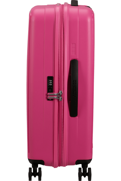 Valigia Media American Tourister Rejoy Spinner 68 cm con TSA Hawaiian Pink