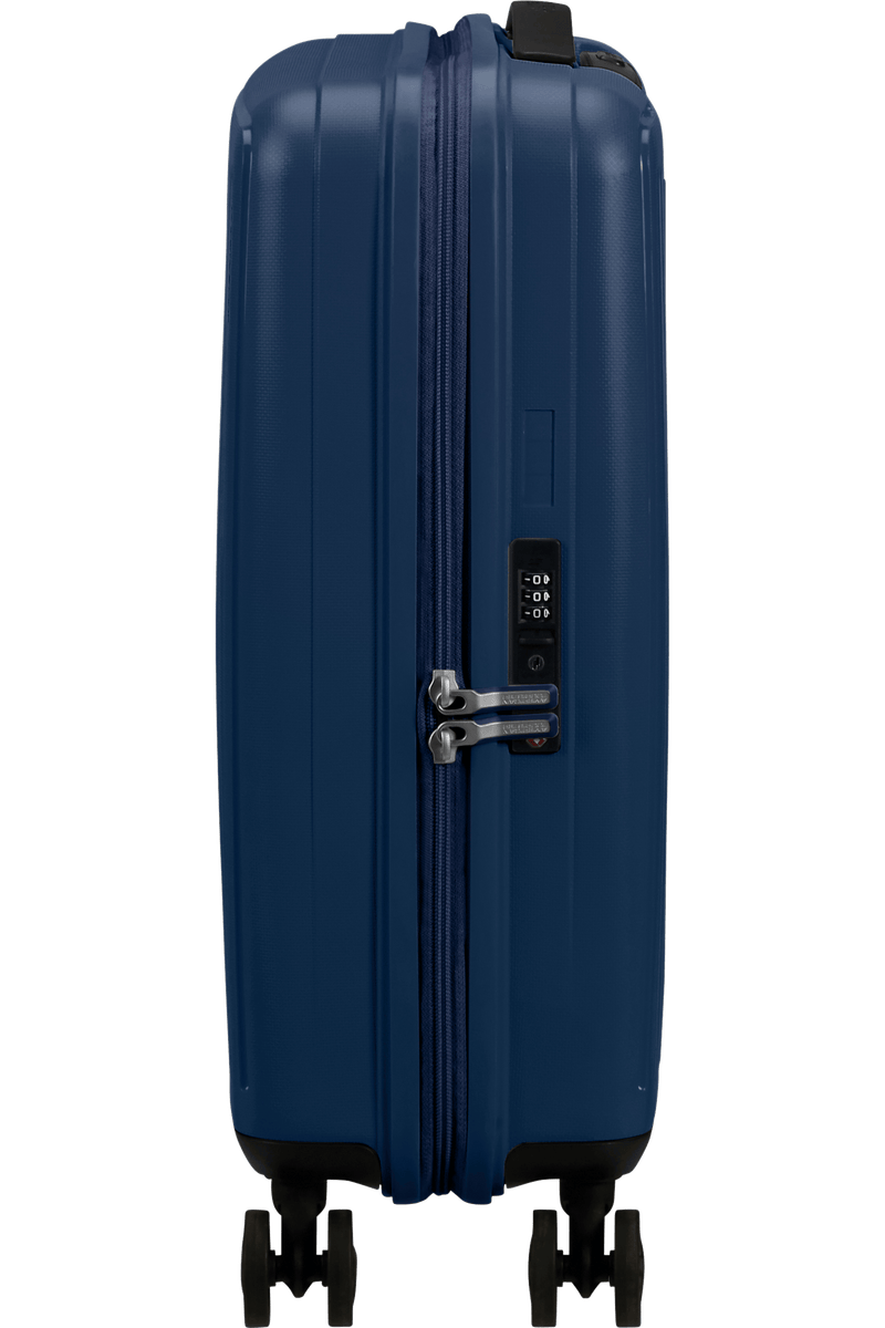 Valigia da Cabina American Tourister Rejoy Spinner 55 cm con TSA Navy Blue