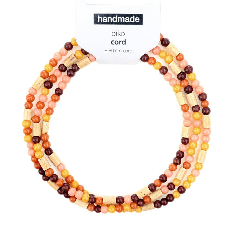 Nastro Cordino Elastico Biko 4 mm x 80 cm Arancio