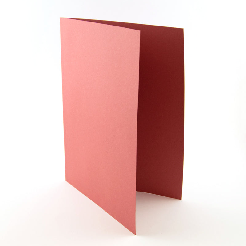Cartelline Manilla Semplici senza Stampa 25 x 35 cm / Rosso / 25 pezzi
