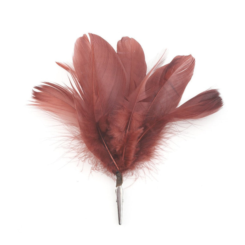 Chiudipacco Fiore Con Clip Rosa Scuro 16 x 10 cm - 2 pezzi