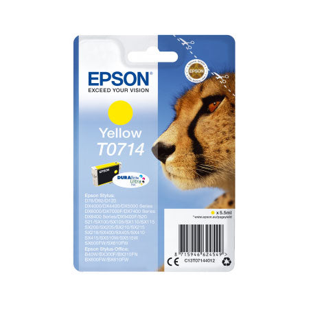 Cartuccia Originale Epson T0714 Giallo