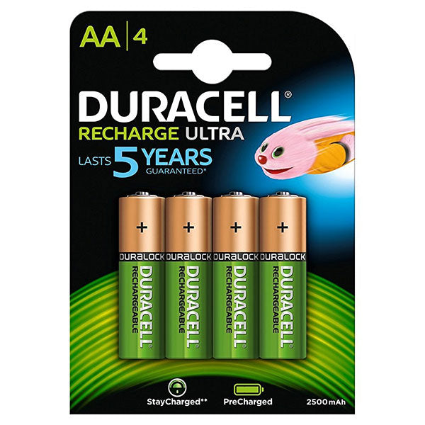 Pila Duracell Ricaricabile Aa Hr6 2400 Blister 4