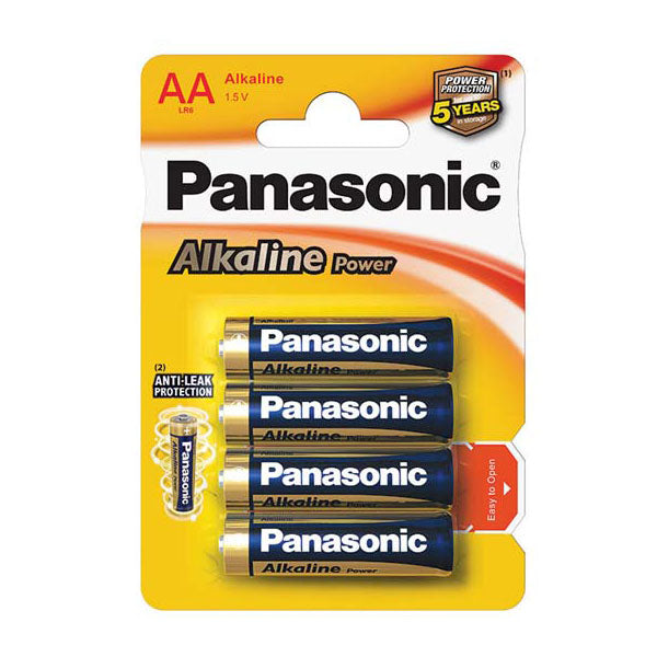 Pila Panasonic Stilo 1,5V Lr6 Aa Alcalina Power Blister Pz.4