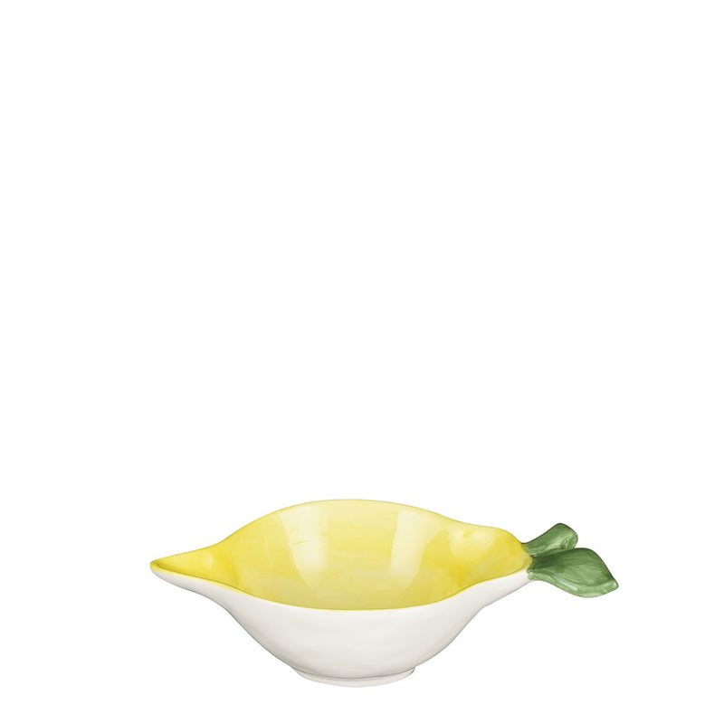 Ciotola in Ceramica Lemon 8 x 12 x 4 cm Giallo