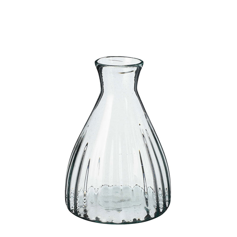 Vaso in Vetro Riciclato Optic Josie 19 x 29 cm